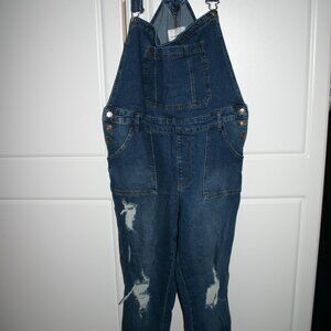 Celebrity Pink Blue Overalls